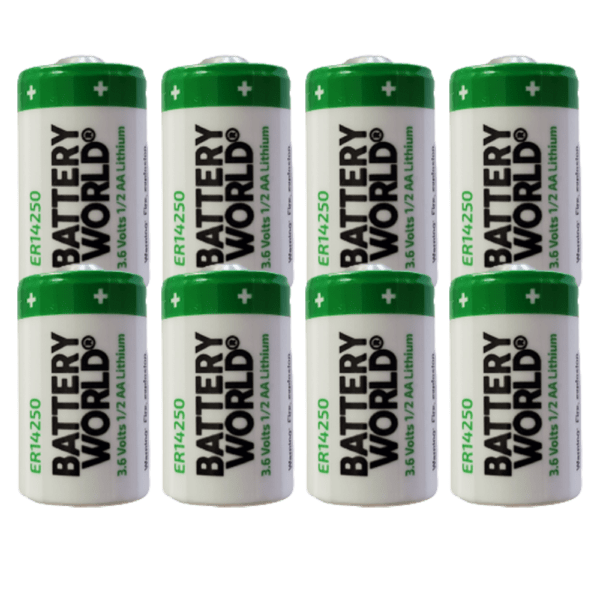 8x Tadiran TL-5101/S ER14250 LS14250 ER3 TL-2150 1/2AA STD 3.6V ADT Alarm Lithium Battery