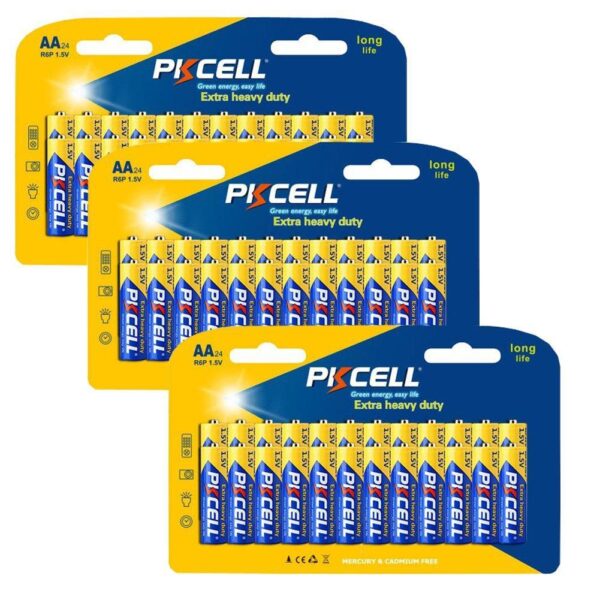 1.5V AA R6P Super Heavy Duty UM3 MN1500 E91 Dry Battery 48PC