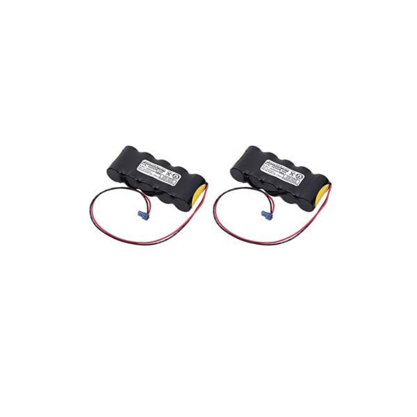 2pc Dantona Replacement Emergency Light Battery For Baghelli 1251-026-139, Exell EBE-105 and more