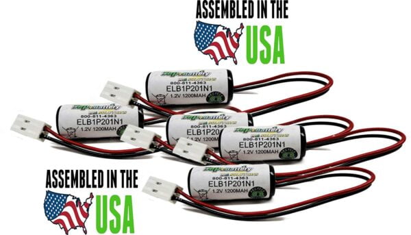 5PC Lithonia ELB1P201N1 Rechargeable Battery
