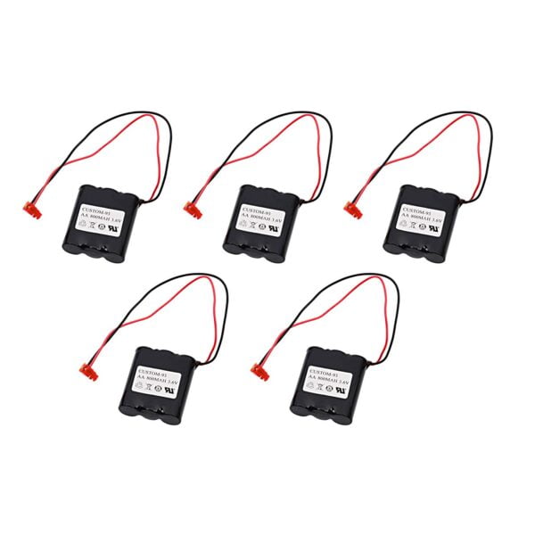 5pc Dantona Replacement Emergency Light Battery For Sure-Lites 026-148, Exell EBE-93 and more