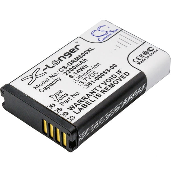 Garmin E300 GPS Navigator Battery CS-GRM600XL