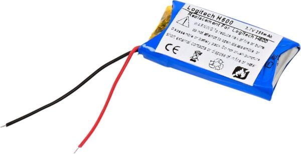 Computer Peripherals, Headset HS-H600 Dantona Lithium, Lithium Polymer (Li-Po) V: 3.7 Battery