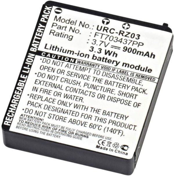 Computer Peripherals Ultralast URC-RZ03 Lithium, Lithium Battery 3.7 Volts