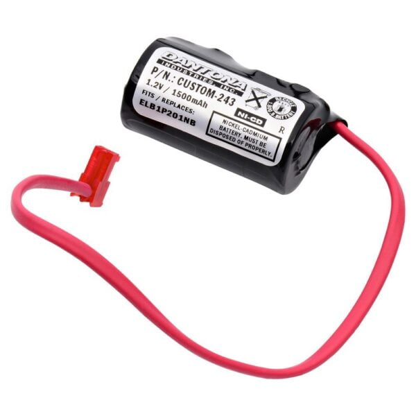 DANTONA CUSTOM-243 Battery, 1.2V, 1500 MAH, NI-CD