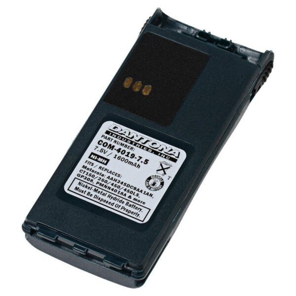 Dantona COM-4019-7.5 Nickel 7.5 Volts Two-way Radio, Two-way Radio Battery
