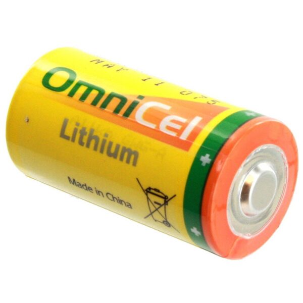 OmniCel ER26500HD 3.6V Size C Lithium Standard Terminal Battery