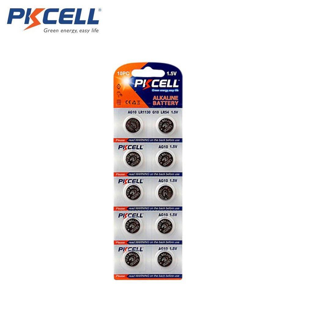 Batteri AG10 / LR1130 / LR54 / 189 / 40-pack PKcell (4x10-pack)