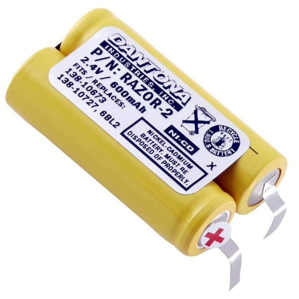 Razor Dantona RAZOR-2 Nickel Battery 2.4 Volts