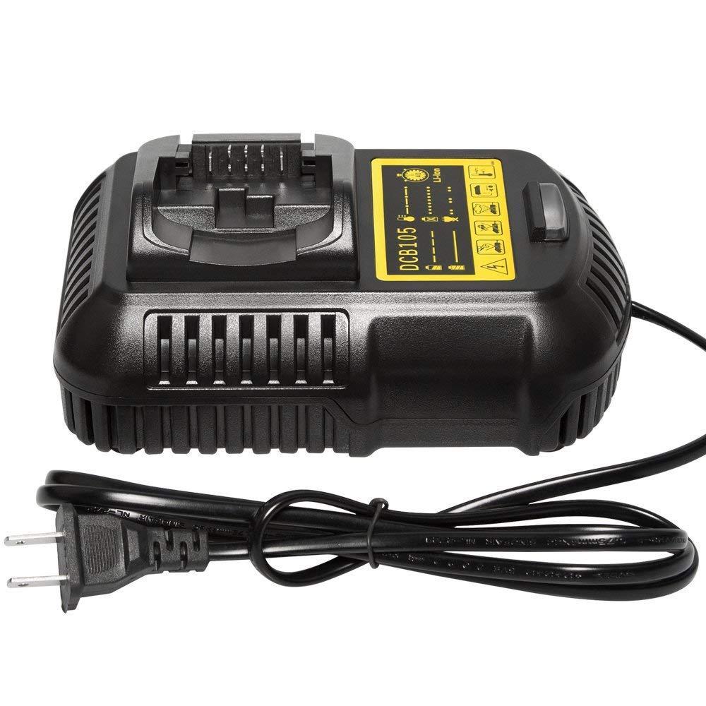 BLACK+DECKER 20V MAX Lithium Battery Charger, Compatible With 12V