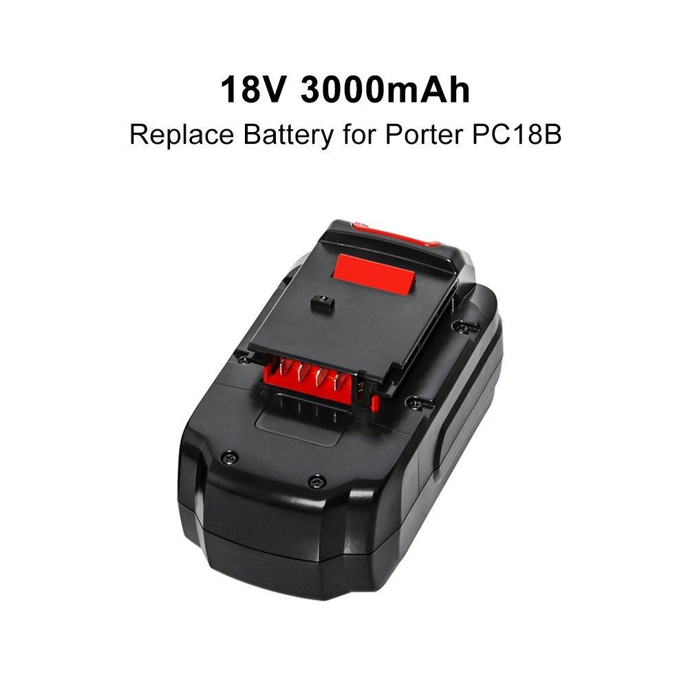 18v 3000mah Ni-cd Replacement Battery For Black+decker Cordless