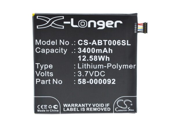 Amazon  26S1006, 26S1006-S(1ICP4/84/82), 58-000092 CS-ABT006SL