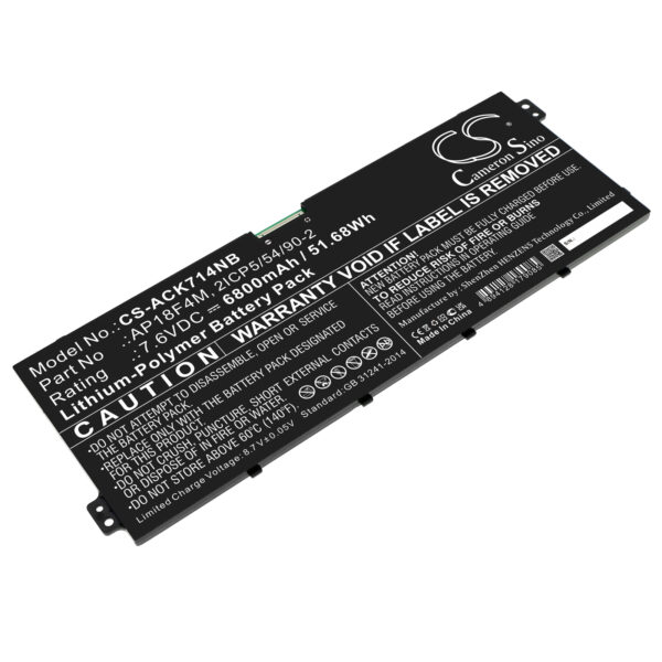 Acer  2ICP5/54/90-2, AP18F4M, KT.00404.001 CS-ACK714NB