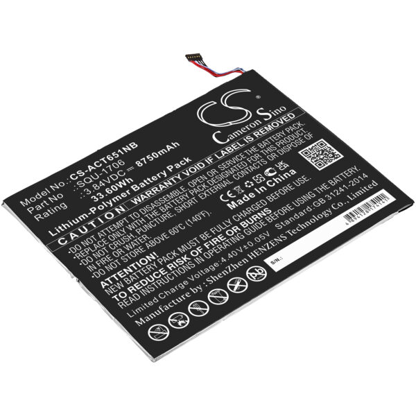 Acer  KT.00201.004, SQU-1706 CS-ACT651NB