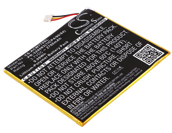 Acer  KT.0010H.003, PR-329083, PR-329083(1ICP4/90/84) CS-ACW770SL