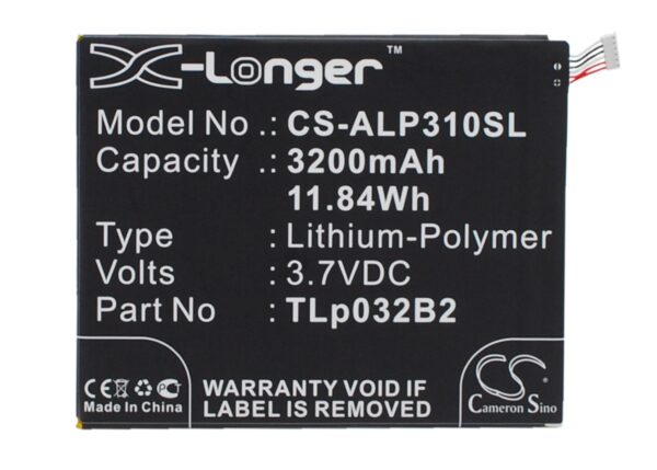 Alcatel  TLp032B2, TLp032BD, TLp032C2 CS-ALP310SL