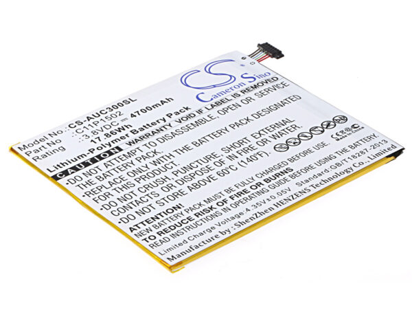 Asus  C11P1502 ( 1ICP3/108/118 ), C11P1517 ( 1ICP3/108/118 ) CS-AUC300SL