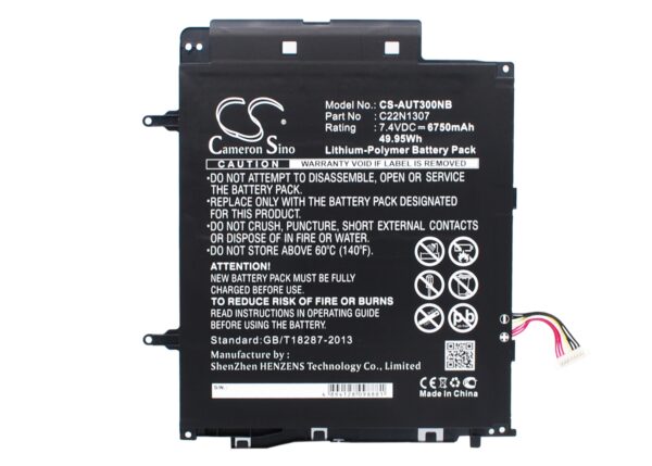 Asus  0B200-00570000, C22N1307 CS-AUT300NB