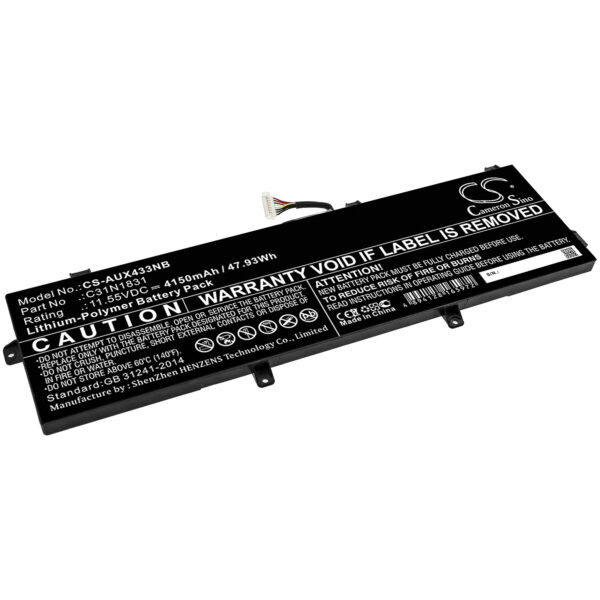 Asus  0B200-03330200, 0B200-03630000, C31N1831 CS-AUX433NB
