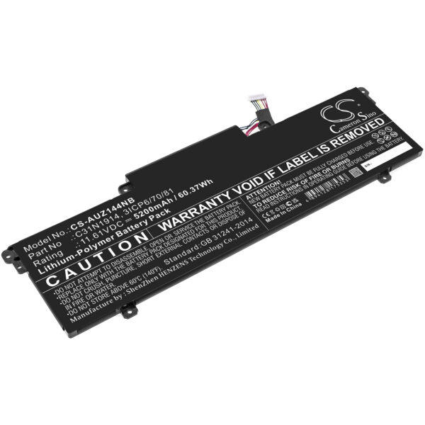 Asus  0B200-03730100, 3ICP6/70/81, C31N1914 CS-AUZ144NB
