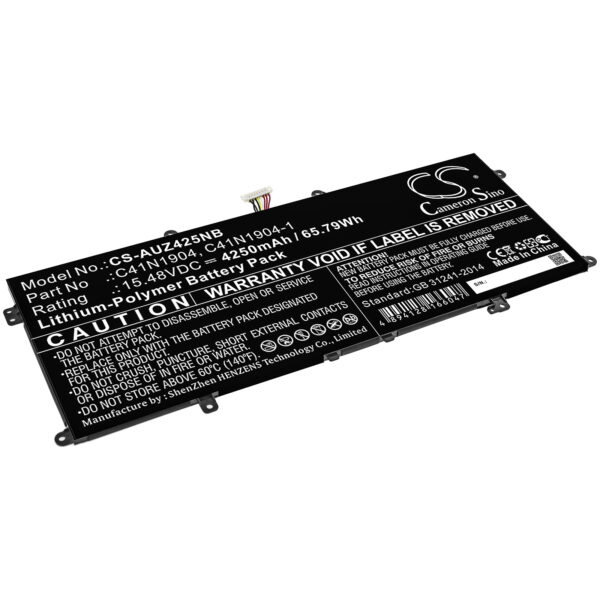 Asus  02B200-03660500, 0B200-03660000, C41N1904, C41N1904-1 CS-AUZ425NB