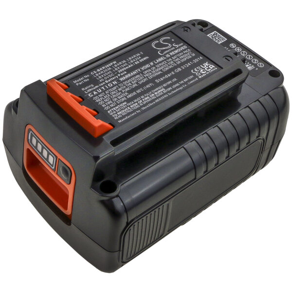 Black & Decker  LBX1540, LBX1540-2, LBX2040, LBX254, LBX2540, LBX36, LBXR2036, LBXR36, LBXR36-2 CS-BKR360PW