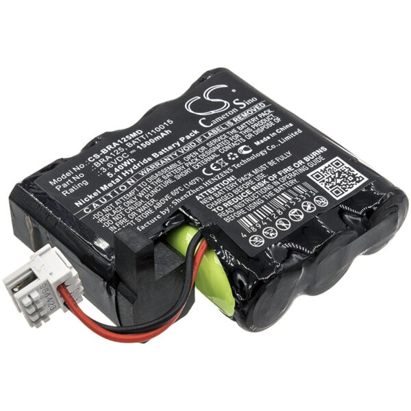 Braun  120015, BATT/110015, BRA125, SE-306122 CS-BRA125MD