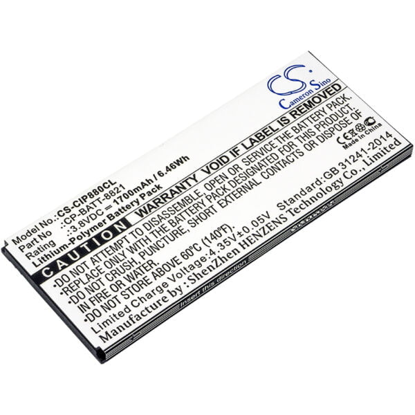 Cisco  74-102376-01, CP-BATT-8821, GP-S10-374192-010H CS-CIP880CL
