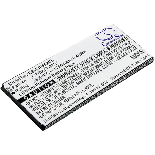 Cisco  74-102376-01, CP-BATT-8821, GP-S10-374192-010H CS-CIP882CL