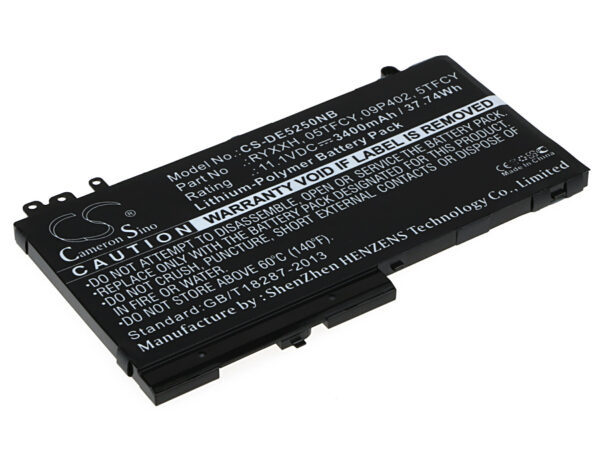 DELL  05TFCY, 09P402, 0JY8D6, 0PYWG, 0RDRH9, 0RYXXH, 0VVXTW, 0YD8XC, 451-BBUJ, 451-BBUK, 451-BBUL, 451-BBUM, 53VJ6, 5TFCY, 954DF, JY8D6, JY8DF, NCVW8, NGGX5, O5TFCY, OPYWG, ORYXXH, OVVXTW, P21T001, P25S001, RDRH9, RYXXH, XKWC7, XWDK1, YD8XC CS-DE5250NB