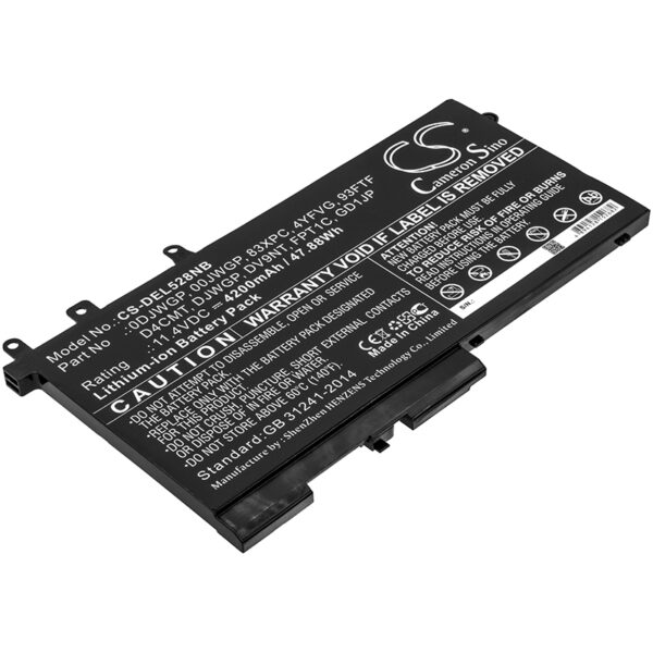 DELL  00JWGP, 0DJWGP, 3DDDG, 4YFVG, 83XPC, 93FTF, D4CMT, DJWGP, DV9NT, FPT1C, GD1JP, JWGP CS-DEL528NB