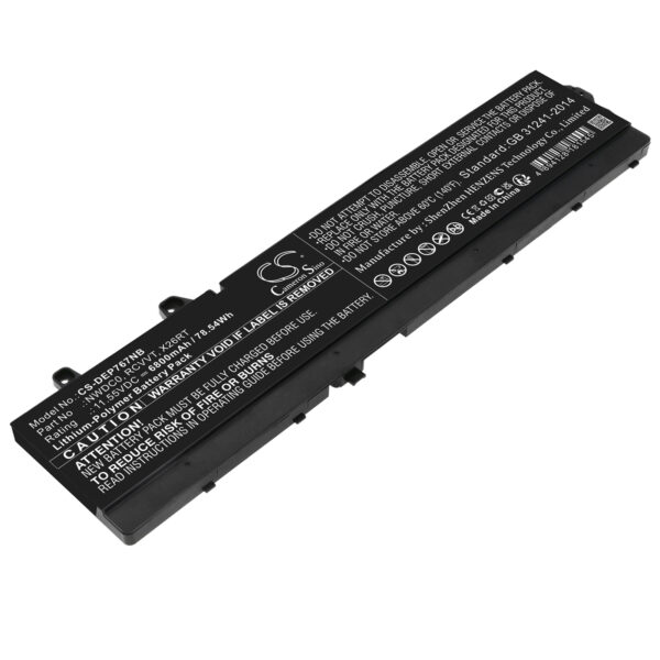 DELL  NWDC0, RCVVT, X26RT CS-DEP767NB