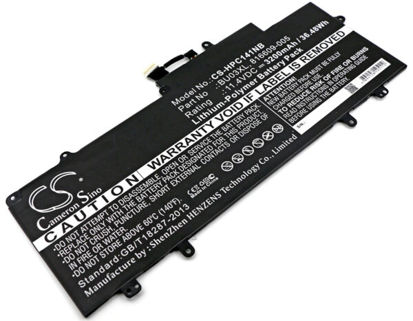HP  816498-1B1, 816498-1C1, 816609-005, BU03037XL, BU03037XL-PL, BU03XL, HSTNN-IB7F, TPN-Q167 CS-HPC141NB