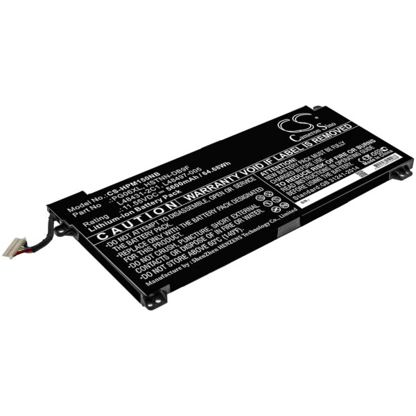 HP  HSTNN-DB9F, L48431-2C1, L48497-005, PG06XL CS-HPM150NB