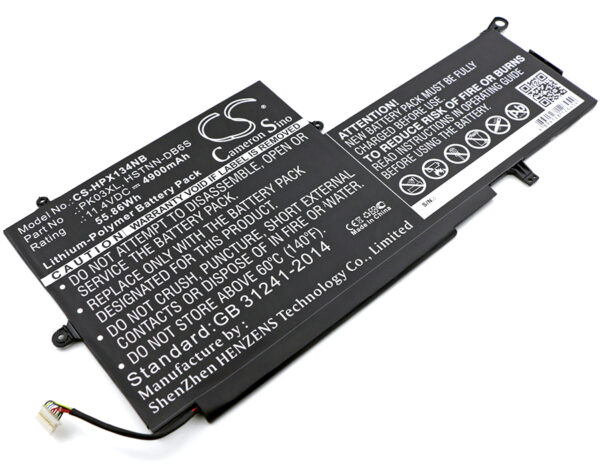HP  6789116-005, 788237-2C1, 788237-2C2, 788237-2C3, 789116-005, HSTNN-DB6S, PK03056XL, PK03XL, TPN-Q157 CS-HPX134NB