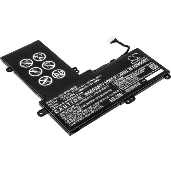 HP  843536-541, 844201-850, 844201-855, 844201-856, HSTNN-UB6V, NU03XL, TPN-C128, TPN-W117 CS-HPX362NB