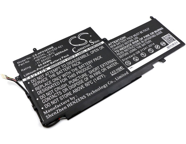 HP  831532-421, 831532-422, 831731-850, 831758-005, HSTNN-LB7C, L48430-2C1, PG03064XL, PG03XL, TPN-Q168 CS-HPX365NB