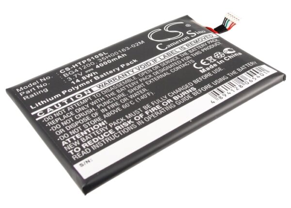 HTC  35H00163-00M, 35H00163-00P, 35H00163-02M, BG41200 CS-HTP510SL