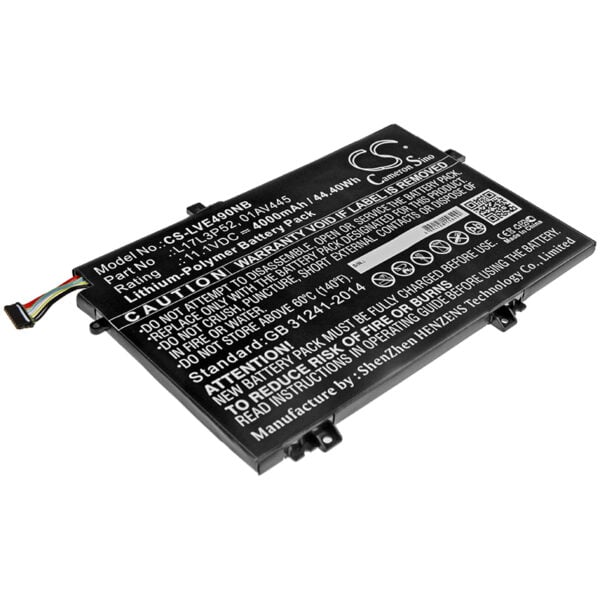 Lenovo  01AV445, 01AV463, 5B10W13894, L17L3P52, SB10K97606, SB10K97610, SB10T83137 CS-LVE490NB