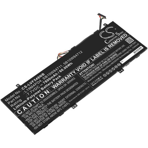 Lenovo  5B10W84712, L19M4PD4, SB10W84711 CS-LVF548NB