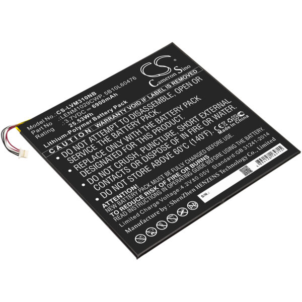Lenovo  5B10L13923, 5B10L60476, LENM1029CWP, Tablet01 CS-LVM310NB