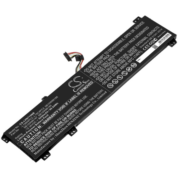 Lenovo  5B10W86188, L19C4PC1, L19C4PC2, L19M4PC1, L19M4PC2, SB10W86193, SB10W86197, SB10W86198, SB10W86199 CS-LVN715NB
