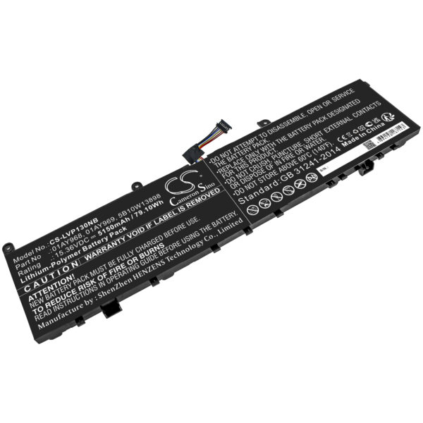 Lenovo  01AY968, 01AY969, 4ICP4/67/141, 5B10W13898, L17C4P72, L17L4P72, L17M4P72, SB10Q76928, SB10Q76929, SB10T83141, SB10T83196 CS-LVP130NB