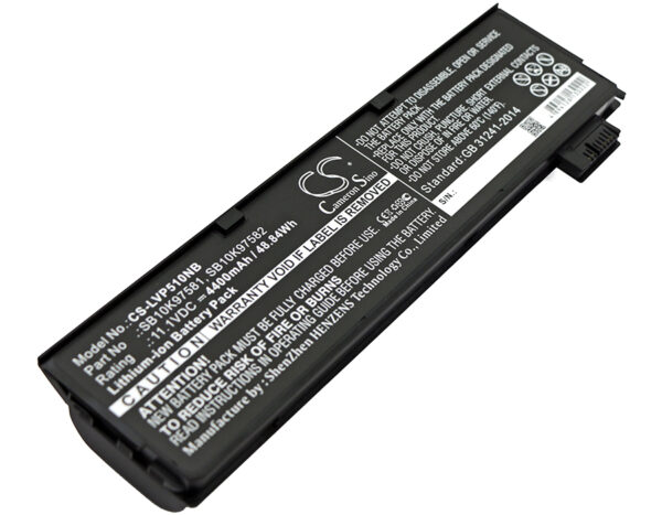 Lenovo  01AV422, 01AV423, 01AV424, 01AV425, 01AV426, 01AV427, 01AV428, SB10K97579, SB10K97581, SB10K97582, SB10K97584, SB10K97585, SB10K97597 CS-LVP510NB
