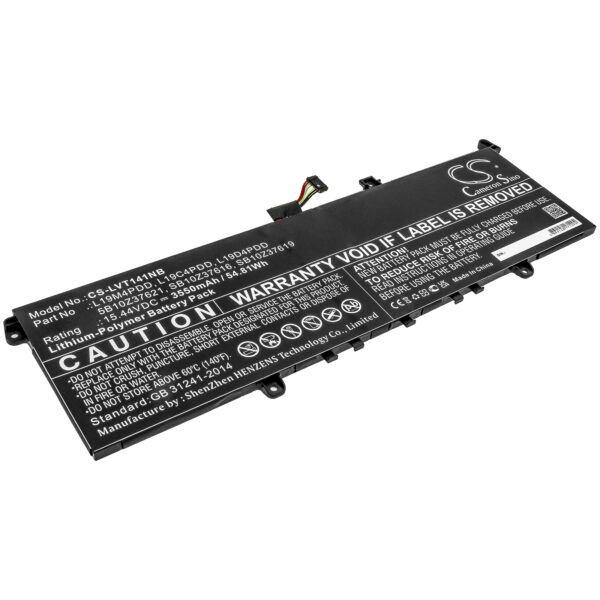 Lenovo  5B10Z37621, L19C4PDD, L19D4PDD, L19M4PDD, SB10Z37616, SB10Z37619 CS-LVT141NB