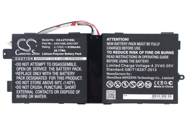 Lenovo  1ICP5/44/97-4, 45N1096, 45N1097, 60.7L40T.001 CS-LVT210SL