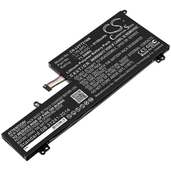 Lenovo  5B10M53743, 5B10M53744, 5B10M53745, L16C6PC1, L16L6PC1, L16M6PC1 CS-LVY721NB