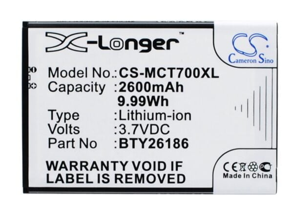 Mobistel  BTY26186, BTY26186Mobistel/STD CS-MCT700XL
