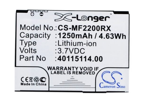 Novatel Wireless  3-1826107-9, 40115114.00, L01478001 CS-MF2200RX