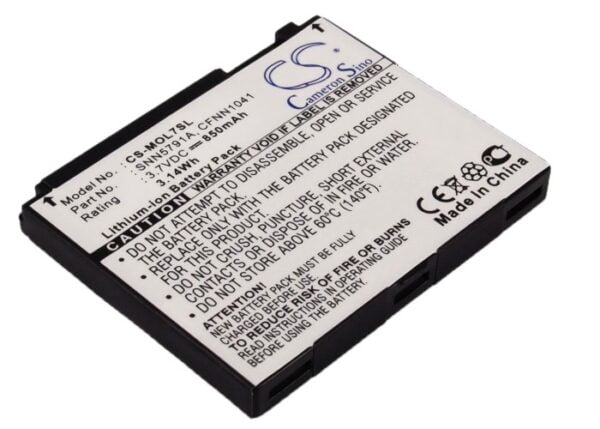 Motorola  77856, BC60, CFNN1041, SNN5768, SNN5768A, SNN5779A, SNN5781A, SNN5791A CS-MOL7SL